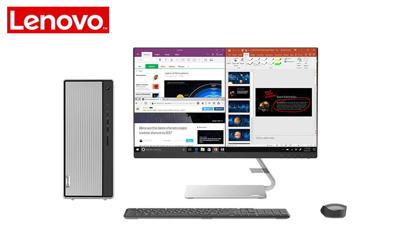 คอมพิวเตอร์ตั้งโต๊ะ ยี่ห้อ LENOVO DESKTOP TW IDEACENTRE 5 14ARE05-90Q3002VTA